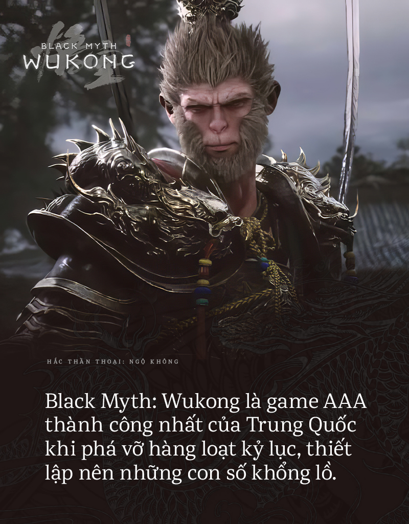 Black Myth: Wukong đang khiến cả thế giới "dậy sóng", những con số khủng xô đổ loạt kỷ lục làng game, Ngộ Không Hắc Ám khiến cả Trung Quốc tự hào!- Ảnh 2.